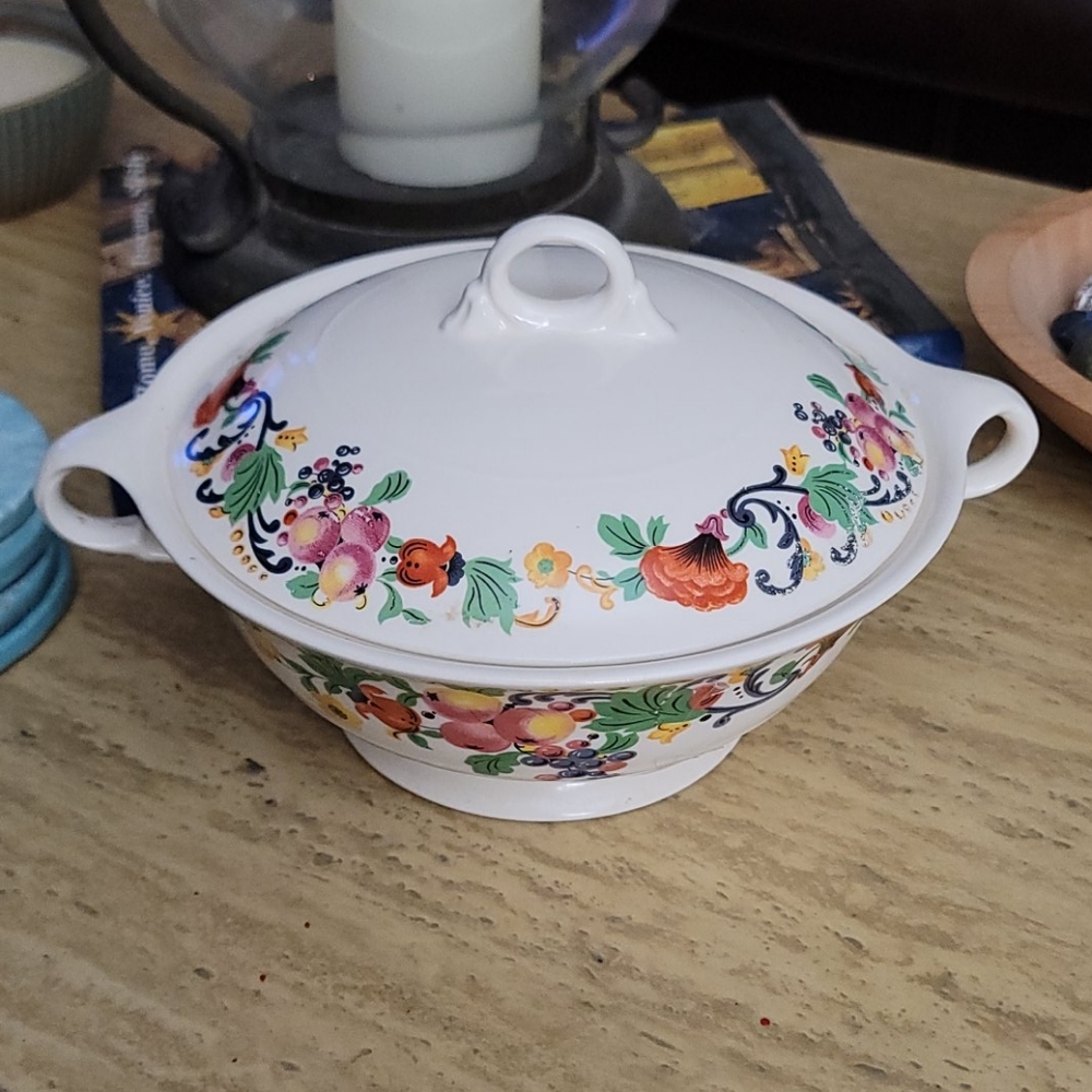 Limoges covered dish